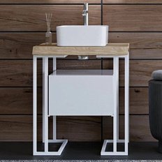 Напольные конструкции под столешницу Velvex Gelou белые