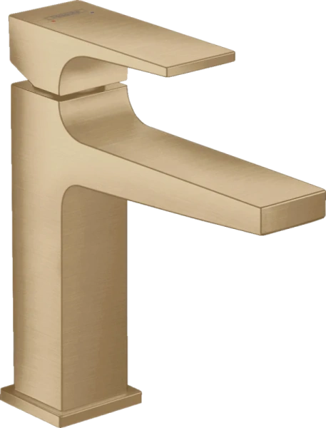 Смеситель для раковины Hansgrohe Metropol шлифованная бронза 32507140 (детальная фотография)