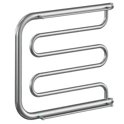 Полотенцесушитель водяной Ника Econ 60x60 см хром - фото 1