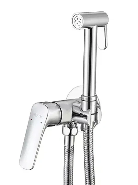 Гигиенический душ со смесителем Акватек Вега хром AQ1019CR (детальная фотография)