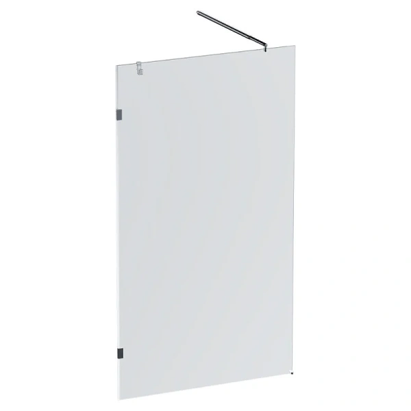 Душевая перегородка Am.Pm X-Joy 110 см профиль матовый хром W94UWI-110-F1-MTE (детальная фотография)