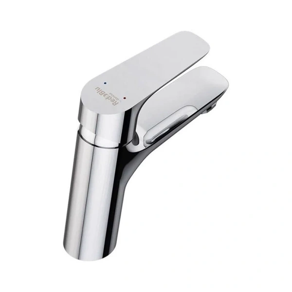 Смеситель для раковины RedBlu by Damixa Origin Bit однорычажный 77021 (детальная фотография), хром, белые, черные