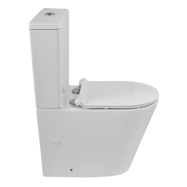 Унитаз компакт BelBagno Flay-R BB2149CP-TOR белый (детальная фотография), белые