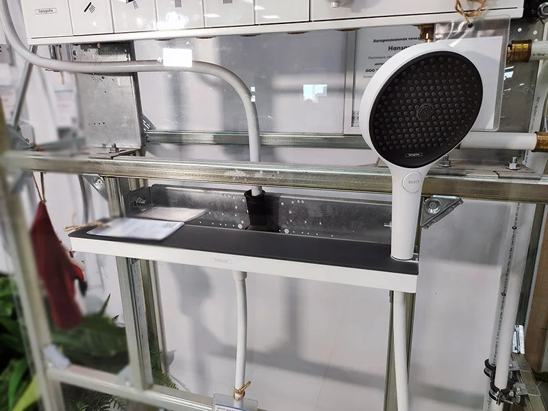 Лейка для душа Hansgrohe Rainfinity матовый белый 26864700 (детальная фотография), в наличии index_1