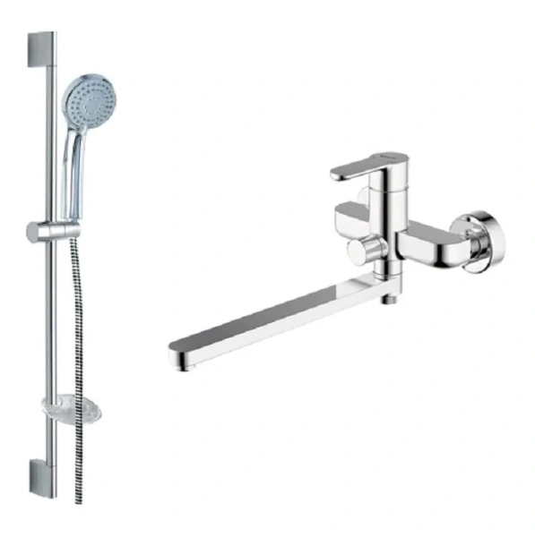 Комплект для ванной комнаты Bravat Stream F00411C (детальная фотография)