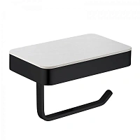 Бумагодержатель Abber Westen черный матовый