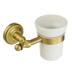 Стакан для ванной Migliore Mirella бронза