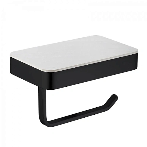 Бумагодержатель Abber Westen черный матовый - фото 2