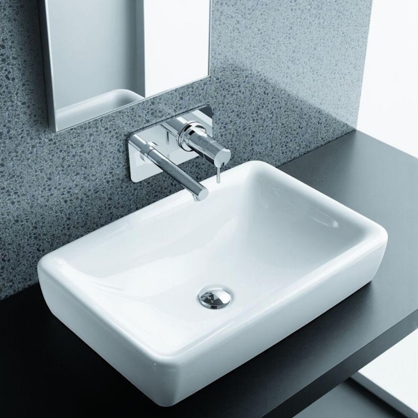 Раковина Laufen Pro 60 см накладная 8.1695.2.000.112.1 (детальная фотография), современные, hi-tech