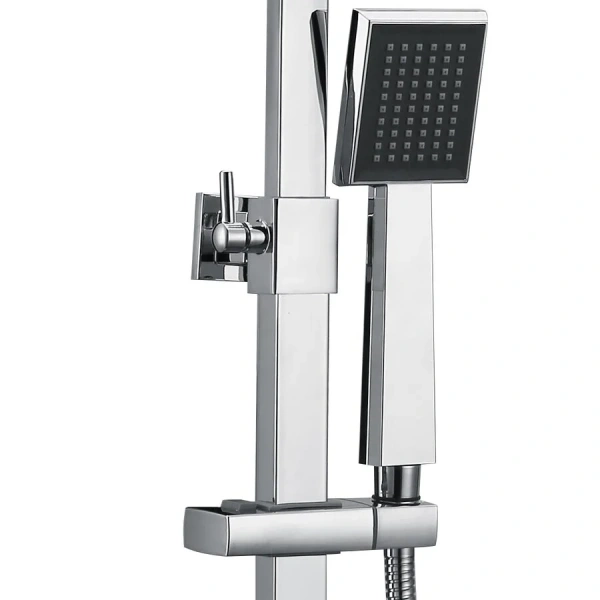 Душевая стойка Lemark Tropic хром LM7004C (детальная фотография), с изливом