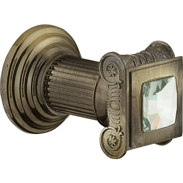 Смеситель для раковины Cezares Olimp хром, ручки Swarovski OLIMP-BLS2-01-Sw (детальная фотография), прямоугольная форма