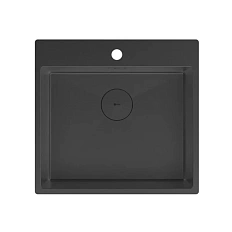 Мойка для кухни Lemark Janga 54 см чёрный матовый