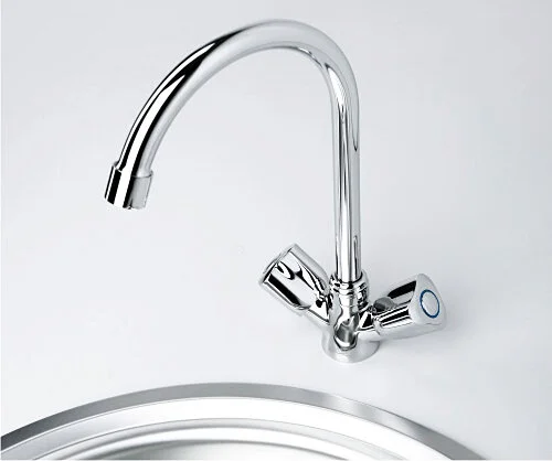 Смеситель для кухни WasserKRAFT Amper хром 2907 (детальная фотография), современные, hi-tech