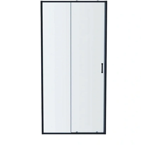 Душевая дверь в нишу Акватек 100 см профиль оружейная сталь - фото 3