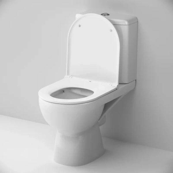 Унитаз-компакт AM.PM Gem FlashClean с сиденьем микролифт C908600SC (детальная фотография), современные, hi-tech, круглые