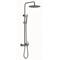 Душевая стойка Boheme Uno Gunmetal Shiny