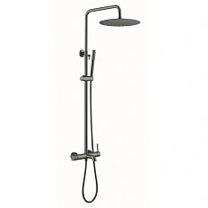 Душевая стойка Boheme Uno Gunmetal Shiny
