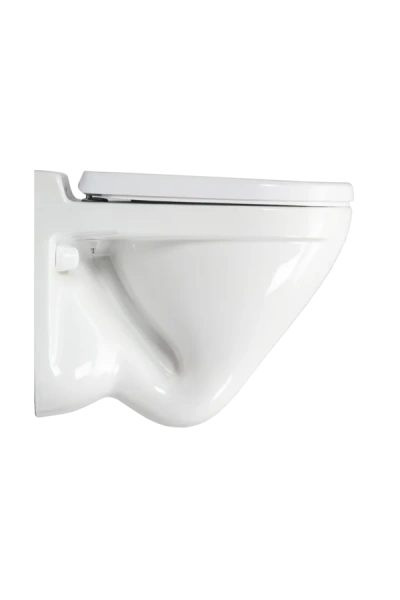 Унитаз подвесной Sanita Lux Attica белый WC.WH/Attica/DM/WHT.G/S1 (детальная фотография), белые