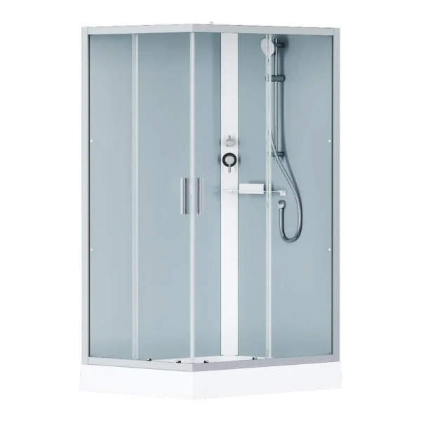 Душевая кабина Am.Pm Gem 120x90 см прямоугольная W90C-404-12090MT (детальная фотография), со средним поддоном