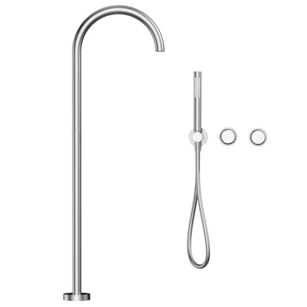 Смеситель для ванны ALTROBAGNO Ricco 020204 хром ALTROBAGNORicco020204Cr (детальная фотография)