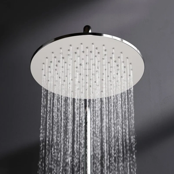 Душевая стойка Am.Pm Spirit 2.0 с термостатом F0770A510 (детальная фотография), со смесителем