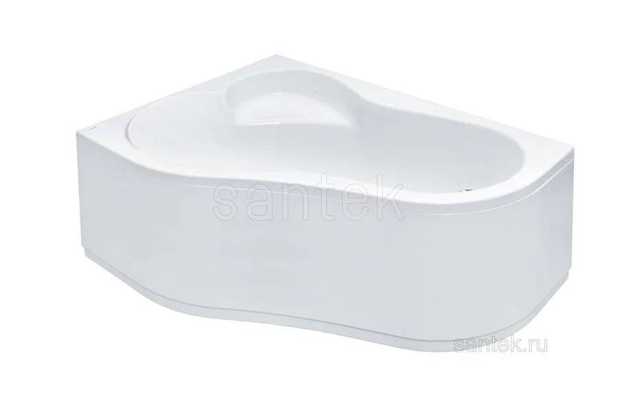 Ванна акриловая Santek Ибица 150х100 правосторонняя (детальная фотография), современныe, hi-tech