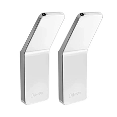 Крючок для ванной Lemark Smooth Line хром