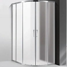 Душевой уголок Cezares Molveno 110х80 см стекло рифленое