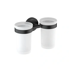 Стакан для ванной Акватек Европа черный матовый