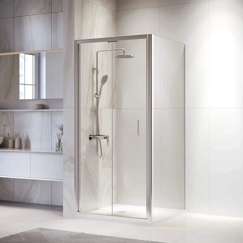 Душевой уголок RGW Passage PA-132 120х120 см профиль хром - фото 1