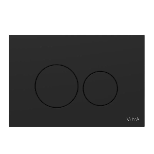 Клавиша смыва VitrA Origin матовая черная 740-2411 (детальная фотография)