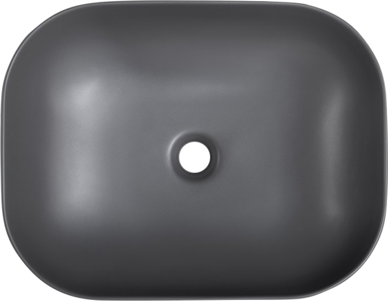 Раковина BelBagno 50 см серая матовая BB1302-H311 (детальная фотография), современные, hi-tech