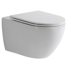 Унитаз подвесной Tece TECEspring R белый