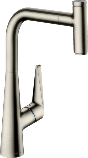Смеситель для кухни Hansgrohe Talis Select M сталь 72826800 (детальная фотография)