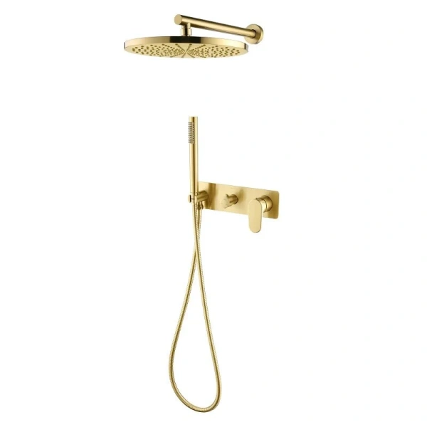 Душевой комплект Boheme Spectre золото матовое 454-MG (детальная фотография)