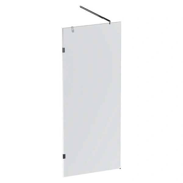 Душевая перегородка Am.Pm X-Joy 80 см профиль матовый хром W94UWI-80-F1-MTE (детальная фотография)