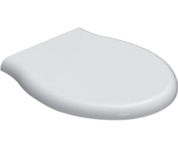 Крышка для унитаза из термодюра, петли хром, Globo Paestum PA019 (детальная фотография)