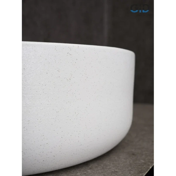 Раковина GID Esfera N9013LS 40 см красная/белый графит 52237 (детальная фотография), керамические