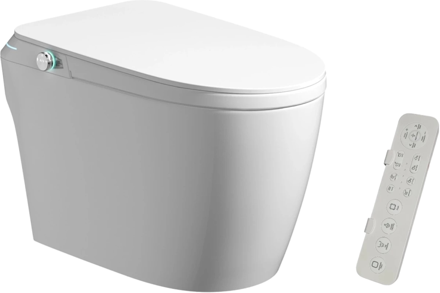 Унитаз напольный Ceruttispa Mirella c функцией биде CT10615 (детальная фотография)