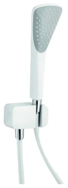 Душевой комплект Kludi Fizz белый/хром 6767091-00 (детальная фотография)
