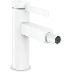 Смеситель для биде Hansgrohe Finoris белый матовый