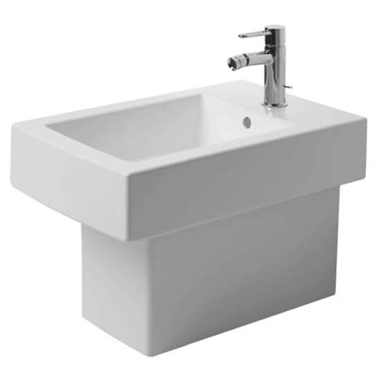 Биде напольное Duravit Vero 2240100000 (детальная фотография)