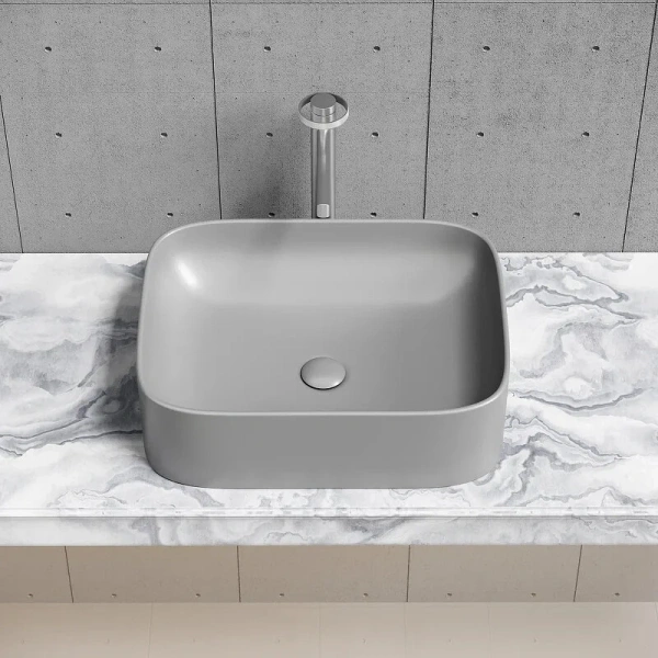 Раковина Ceramica Nova Element 50 см антрацит CN6052MH (детальная фотография), другие