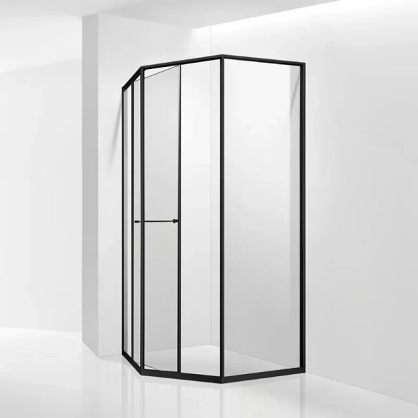 Душевой уголок RGW Stilvoll SV-82B R 80x80 см стекло прозрачное, правый 33328288-14R (детальная фотография), стеклянные, угловые, без поддона