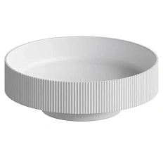 Раковина Boheme Corian 40 см белая