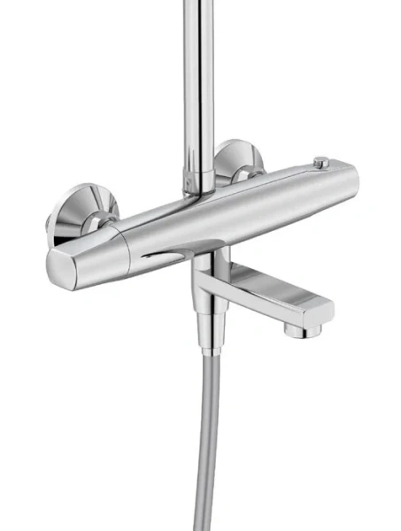 Душевая стойка IDDIS Torr термостатическая TORSBBTi06-S (детальная фотография), хром