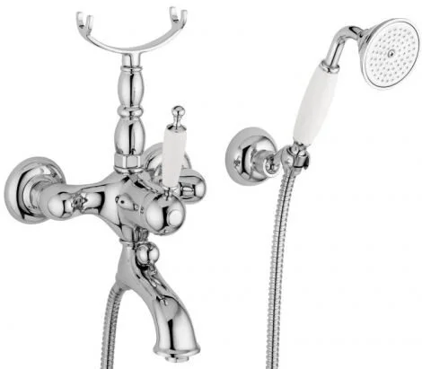 Смеситель для ванны Migliore Oxford состаренный хром 19212 (детальная фотография)