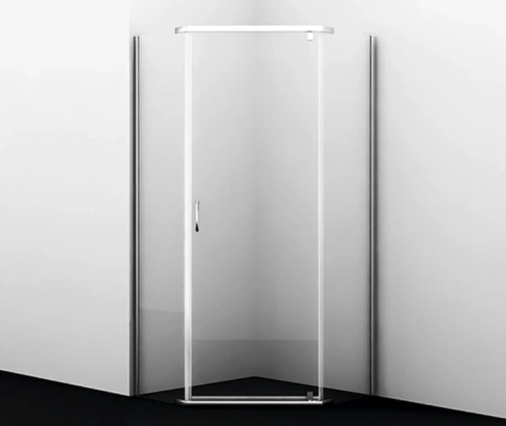 Душевой уголок WasserKRAFT Leine 100х100 см профиль хром 35P38 (детальная фотография)