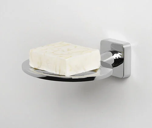 Мыльница WasserKRAFT Lippe хром K-6569 (детальная фотография), металлические