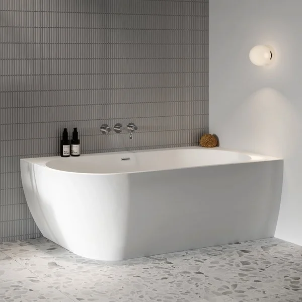 Ванна акриловая Ravak Freedom Corner L/P 170 x 80 см, пристенная, белая, слив-перелив черный, левая/правая XC00100042 (детальная фотография), 170 см